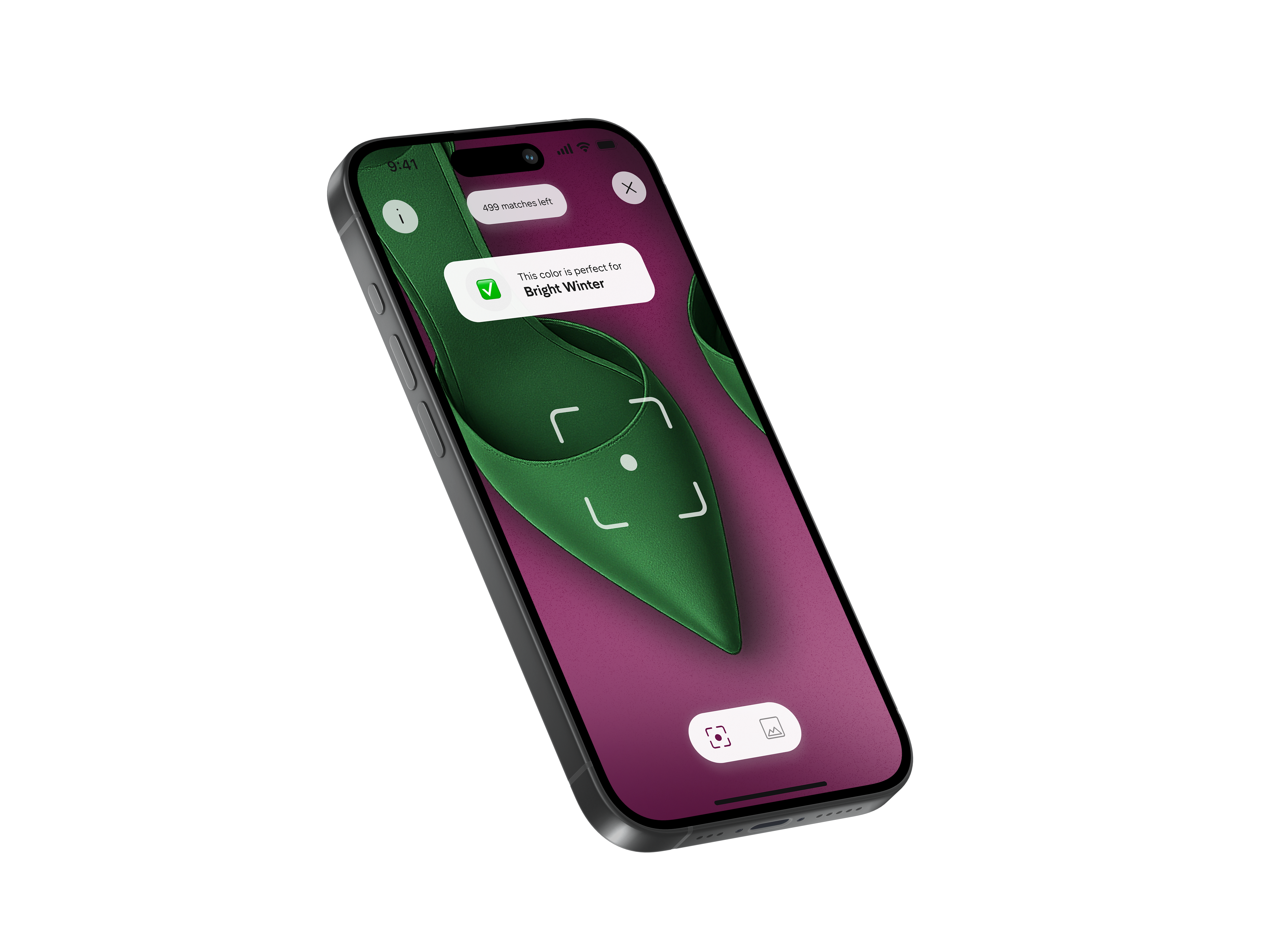 iPhone with app